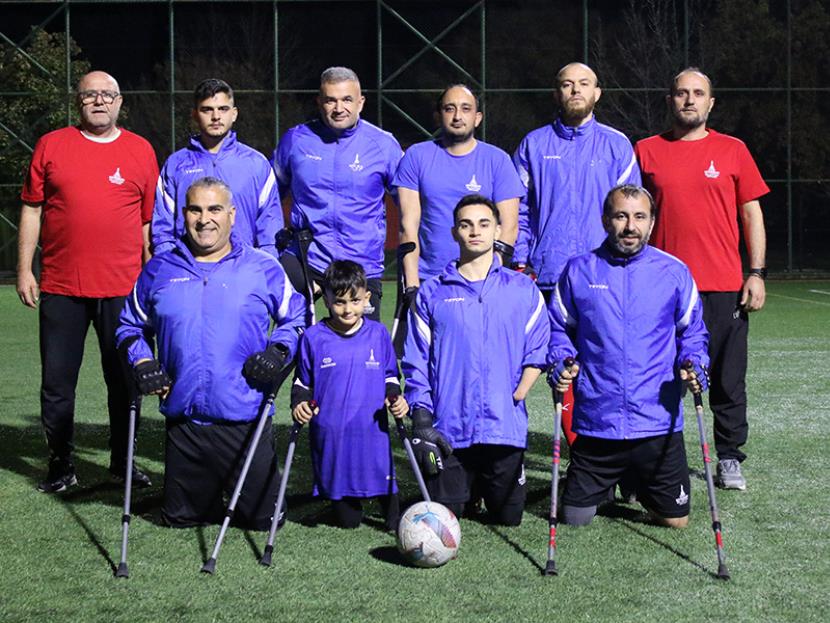 AMPUTE FUTBOL TAKIMIMIZ SAHADA