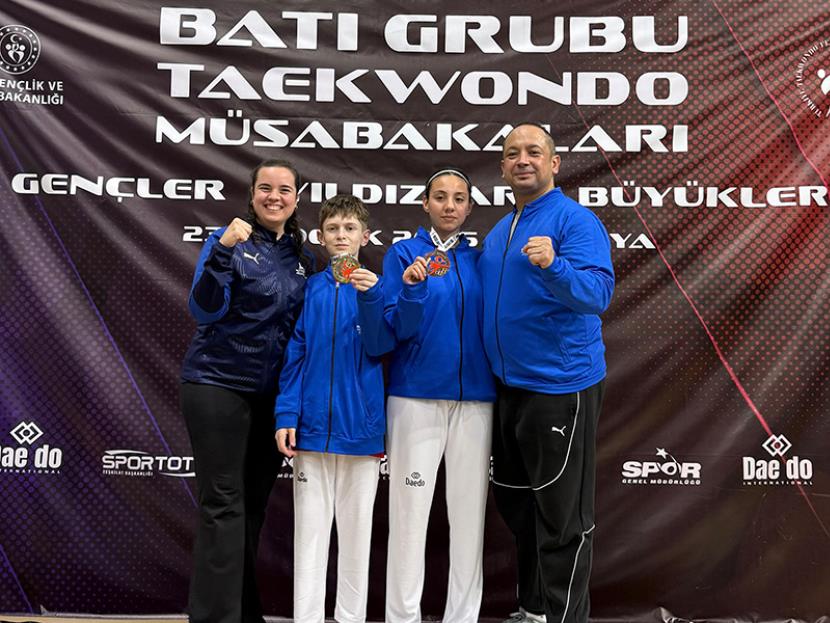 TAEKWONDODA İKİ MADALYA