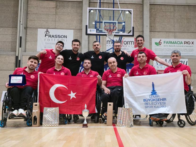 İTALYA'DA ÜÇÜNCÜ OLDUK