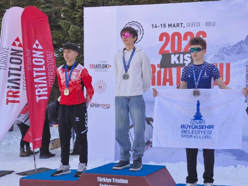 KIŞ TRIATLONU’NDA KÜRSÜ BAŞARISI