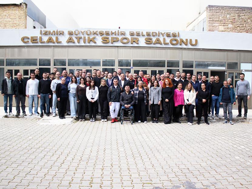 BAŞKAN ALPTEKİN PERSONELLE BAYRAMLAŞTI