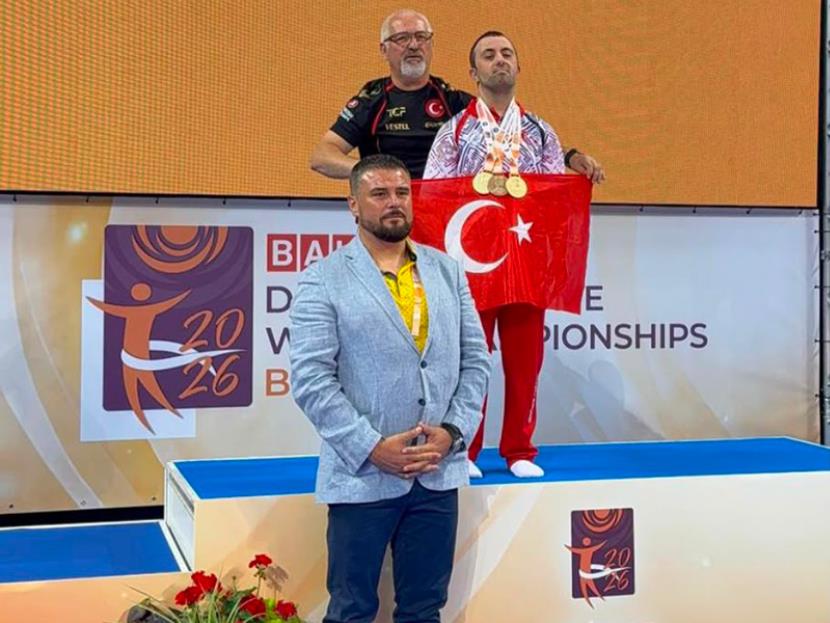 ÖZEL SPORCUMUZDAN TARİHİ BAŞARI
