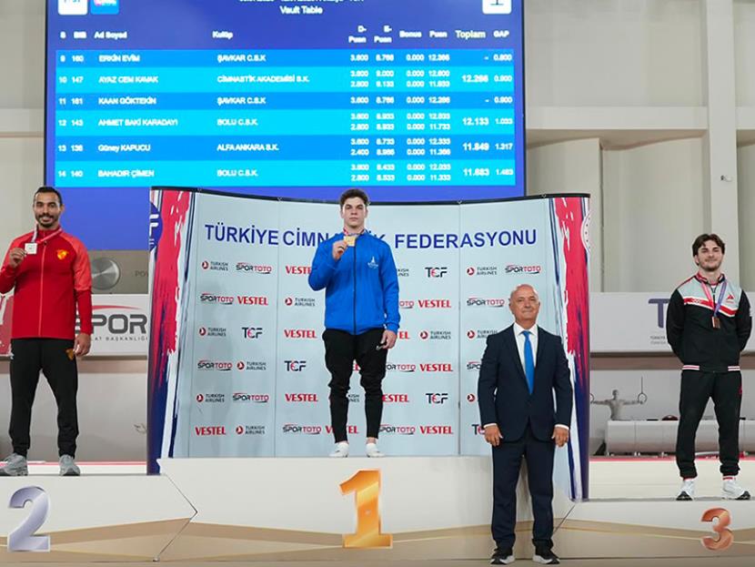 ALTAN DOĞAN TÜRKİYE ŞAMPİYONU