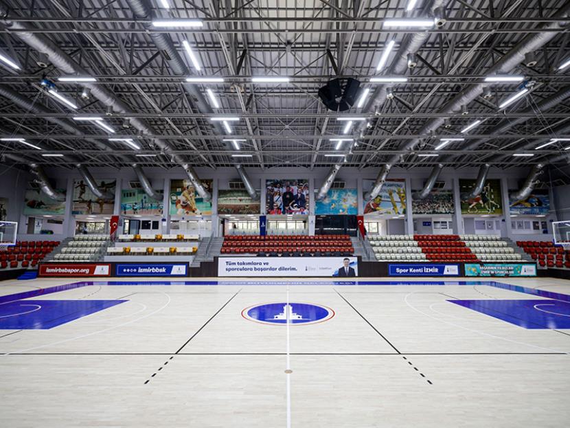 CELAL ATİK SPOR SALONU YENİLENDİ 